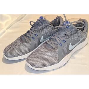 Nike Women's Training Flex TR8 Gray Running Shoes Sneakers 924339-005 Size 10